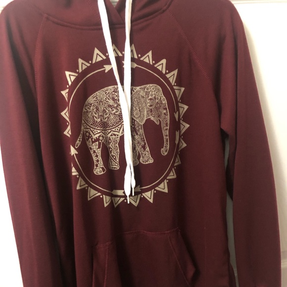 Rue 21 elephant hoodie - Picture 1 of 1